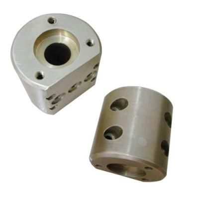 CNC Machining of Metal Bush with Holes