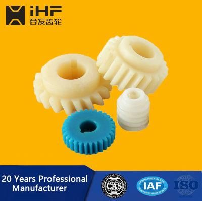 Ihf Plastic Gears Processing Customized Spur Transmission Gear for Machinery Part