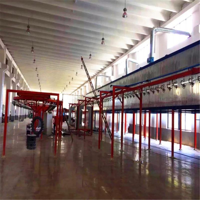 Automatic Electrostatic Metal/ Powder Coating Machinery for Metal Furniture/ Steel Product