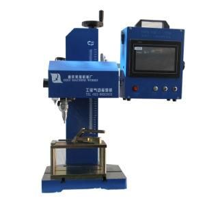 Free Shipping China Pneumatic DOT Pin Metal Nameplate Marking Machine