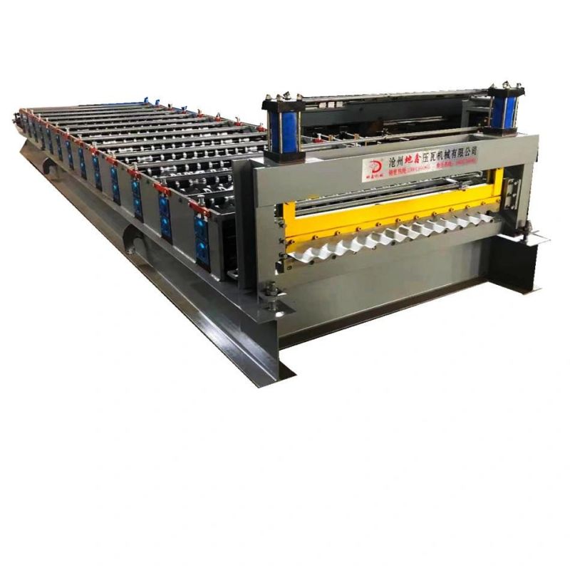 850 836 Corrugated Roofing Sheet Roll Forming Machine