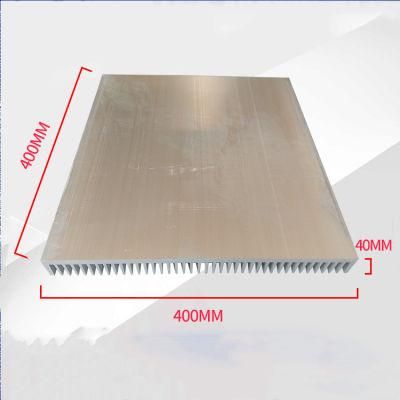 High Power Aluminum Heat Sink for Apf and Control Cabinet and Svg and Electronics and Inverter and Radio Communications