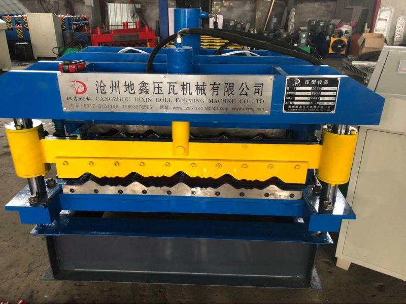 Dixin Roof Tile Sheet Roof Rolling Forming Machine/Glazed Style Roof Machine/Glazed Tile Sheet Making Machine