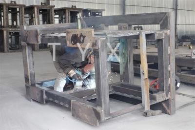 Customized Welding Frame for Automation Equipment, CNC Milling/Turning/Boring Processing, Steel Welded and Machined Parts
