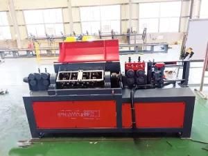 6-14mm CNC Steel Wire Straightener Machine Steel Bar Straightening and Cutting Machine