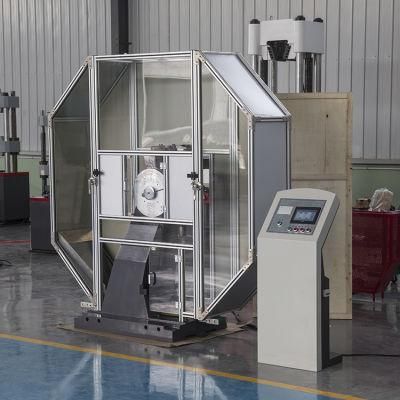 500j 750j Computerized Digital Display Plastic Metal Material Hammer Pendulum Charpy Impact Strength Testing Machine