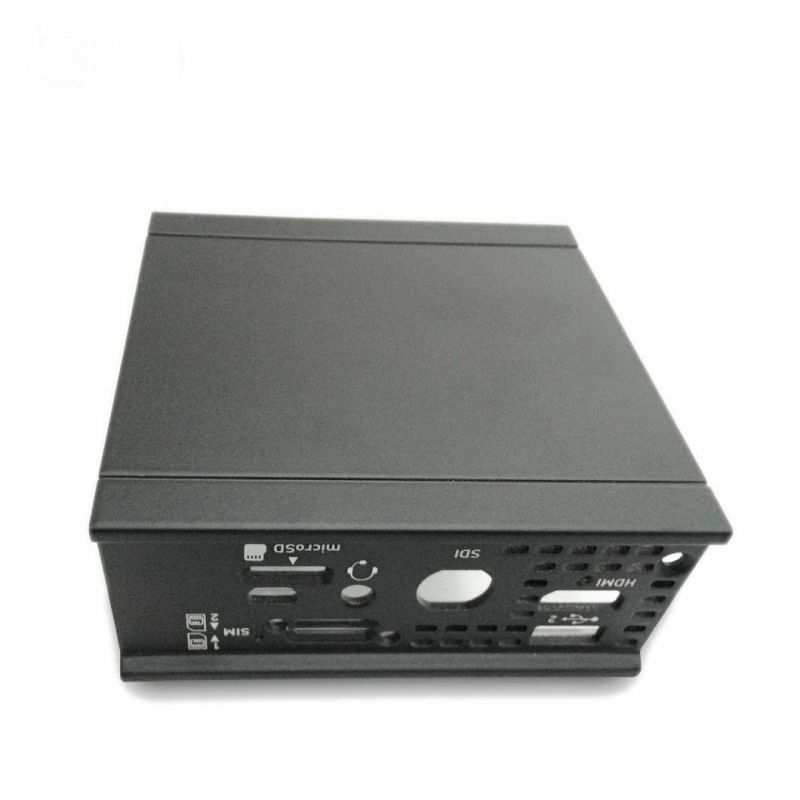 OEM Precision CNC Machining Aluminum Electrical Enclosure with Color Anodizing