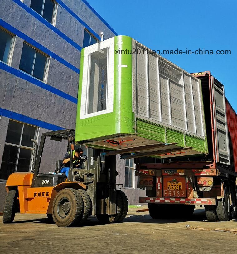 Automatic Powder Coating Spray Booth with Filter Cartridge Recovery System