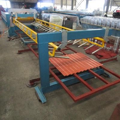 Professional Manufacture Roof Sheet Making Machine Metal Roofing Roll Forming Machine with Stacker