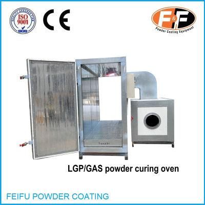 LPG Natural Gas Heating Powder Coating Oven