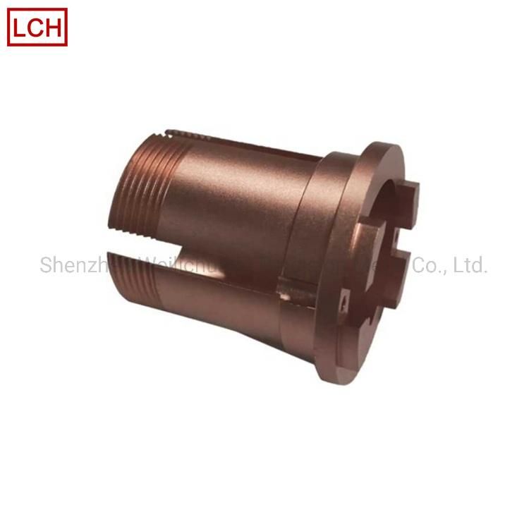 Nice Surface Treatment Sandblasting Anodize CNC Aluminum Parts