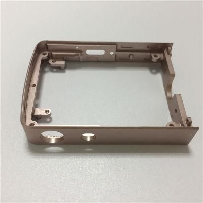 Manufacturer Custom High Quality Machining Housing Rose Gold Anodized Aluminum Frame