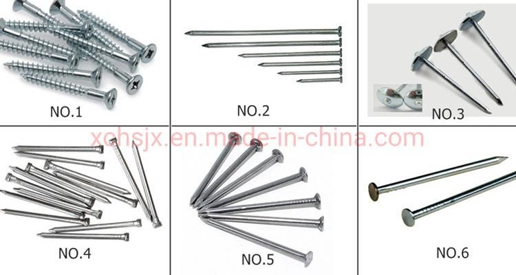 All Size Concrete Nail Screw Nail Making Machine