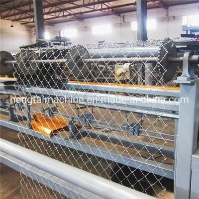 Automatic Double Wire Chain Link Fence Machine Manufacture