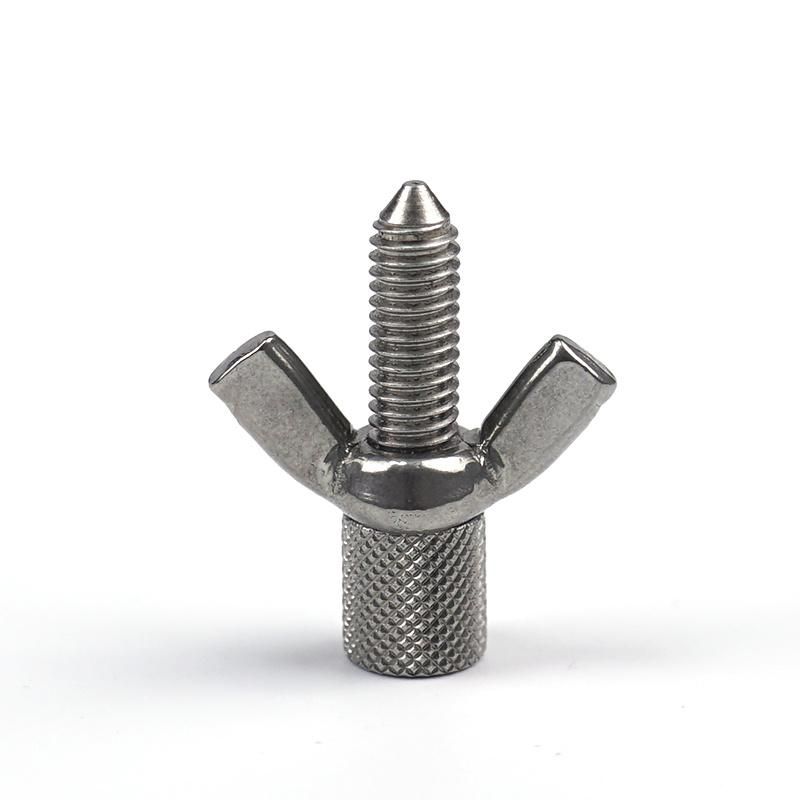 CNC Stainless Steel Knurled Thumb Screws