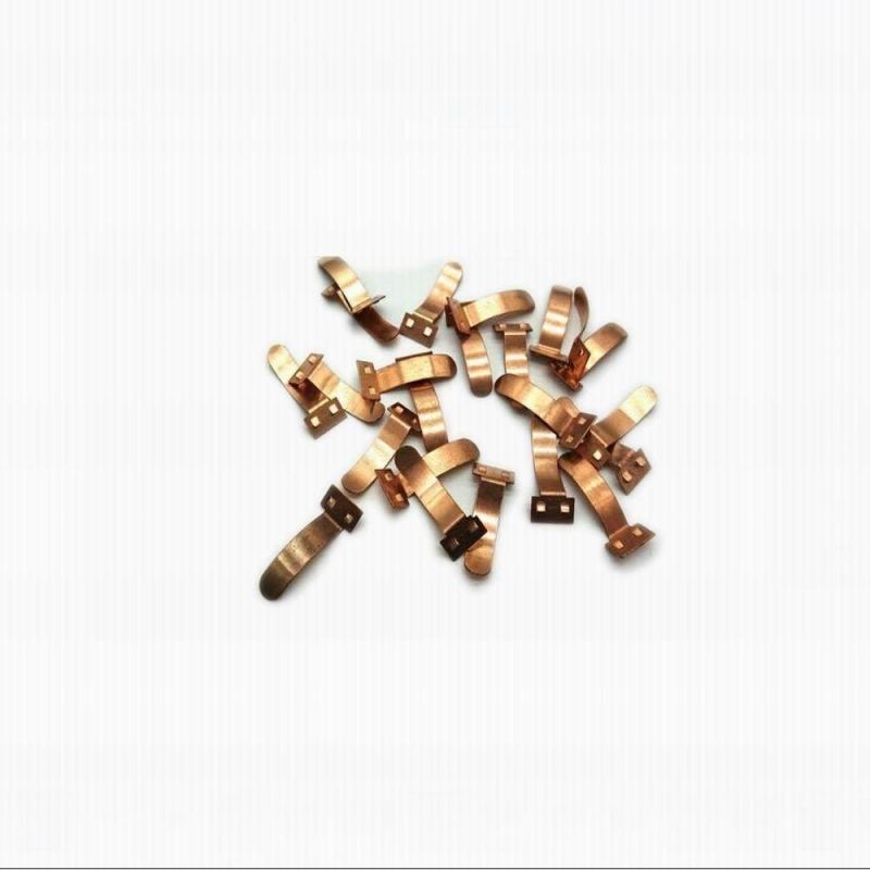 Sheet Metal Fabrication Copper Small Parts Used on Electronic Products
