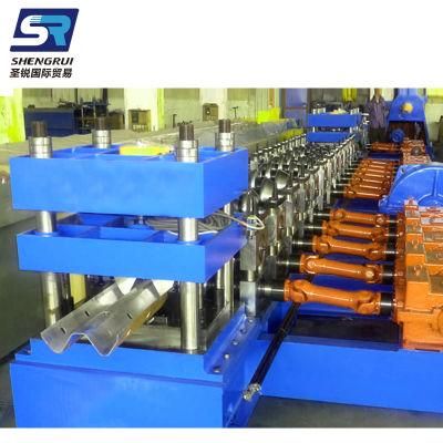 High Speed 2W Highway Guardrail Barrier Roll Forming Machine