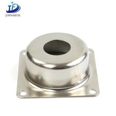 Custom-Made Aluminum Plate Deep Drawing Parts with Anodizing