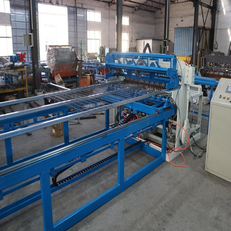 Vietnam Customer Pre-Cut Wire Mesh Welding Panel Sheet Machine for Cages