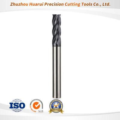 Cemented Carbide Solid Carbide HRC45/55/63/65 for Metal Milling End Mill