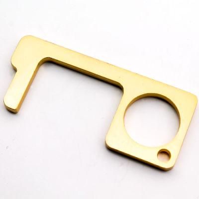 Good Quality Alloy Anti Virus Non Contact Keychain Door Opener