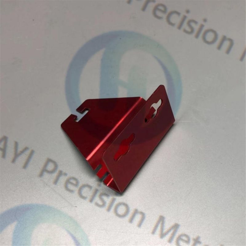 Customized Precision Spray Red Metal Fabrication of Industrial Design