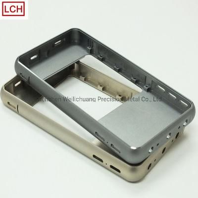 Laser Engraved Customized Metal Phone Case Aluminum CNC Milling Parts