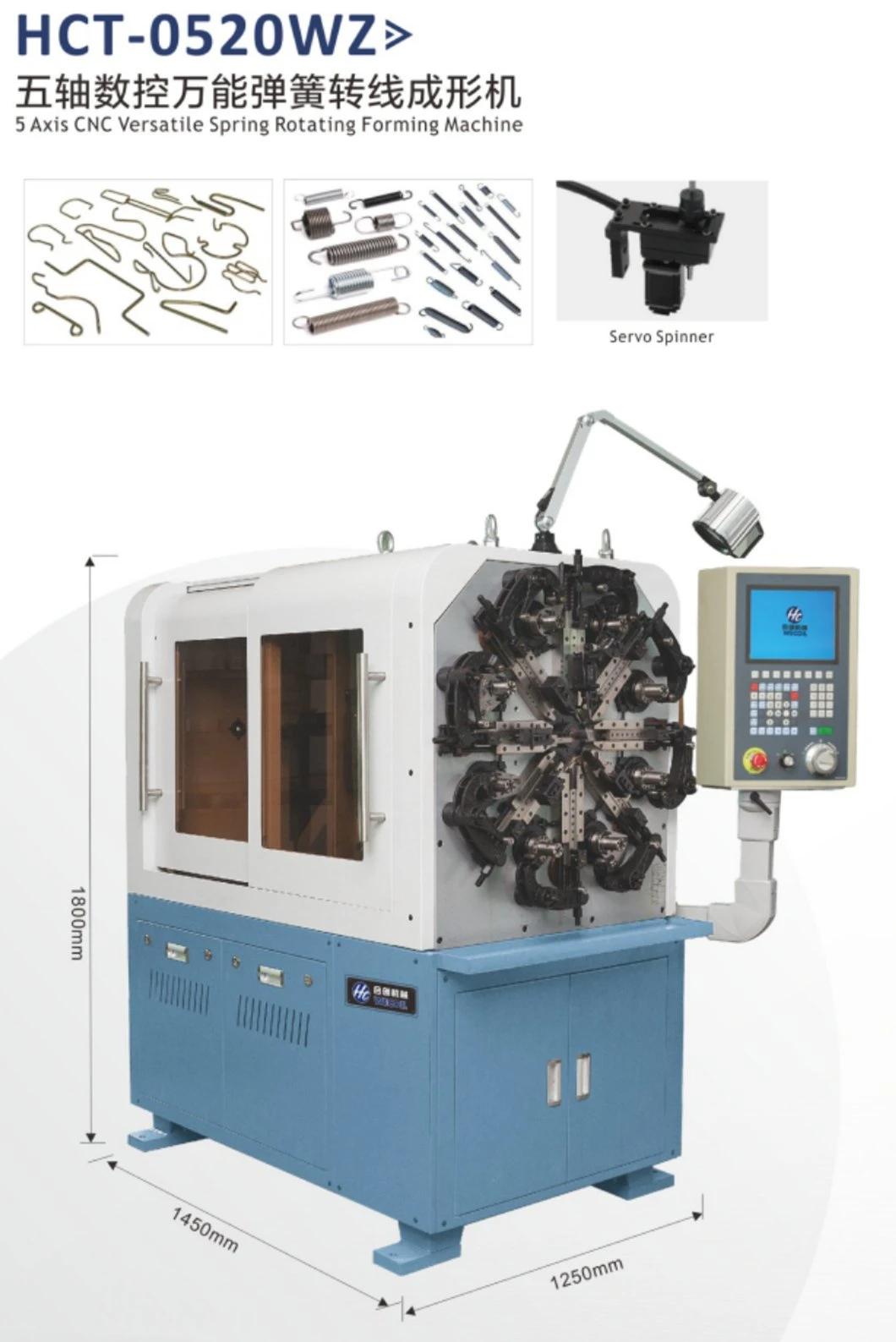 Wecoil-Hct-0520wz 5 Axis Spring Forming Machine