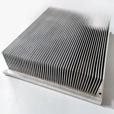 Manufacturer of Skived Fin Heat Sink for Charging Pile and Svg and Apf and Welding Equipment and Inverter and Power
