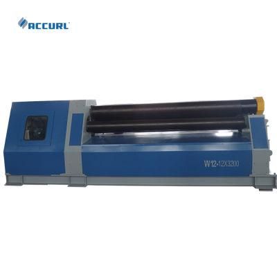 3 Roll Plate Bending Rolling Control Machine Equip CNC Digital Metal