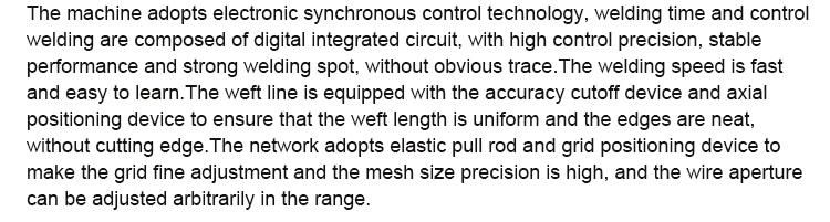 Edge Trimming Automatically Steel Wire Mesh Welding Cage Machine