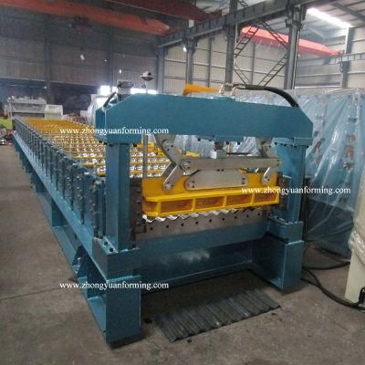 Hangzhou Zhongyuan PLC Computer Control Heat Treatment Cutter Plate Rolling Plate Rolling Forming Machine