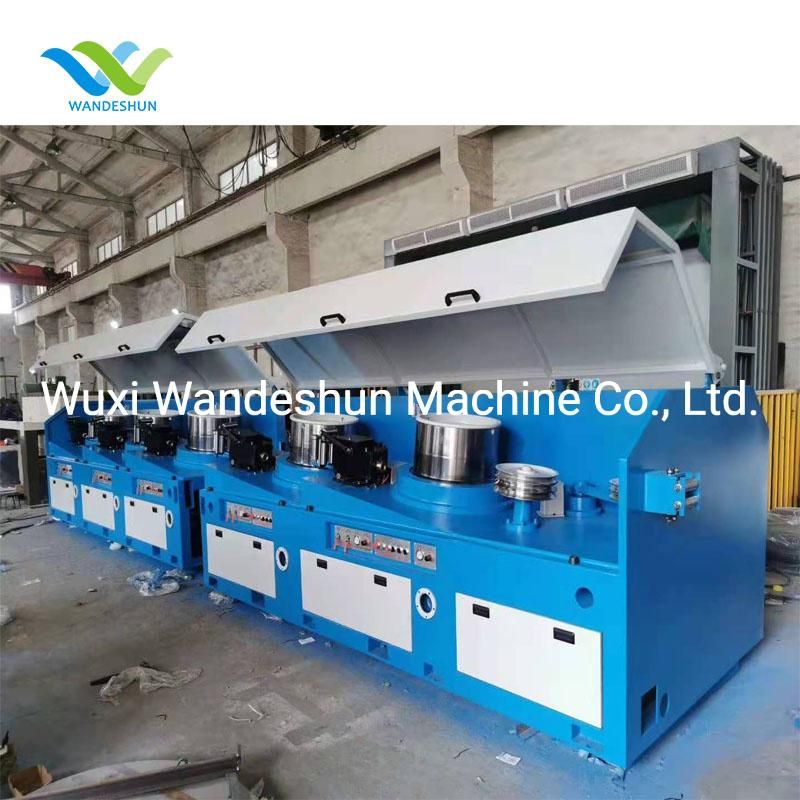 Direct Drive Servo Motor Dry Wire Drawing Machine for Carbon Steel Wires/Straight Line Dry Wire Drawing Machine