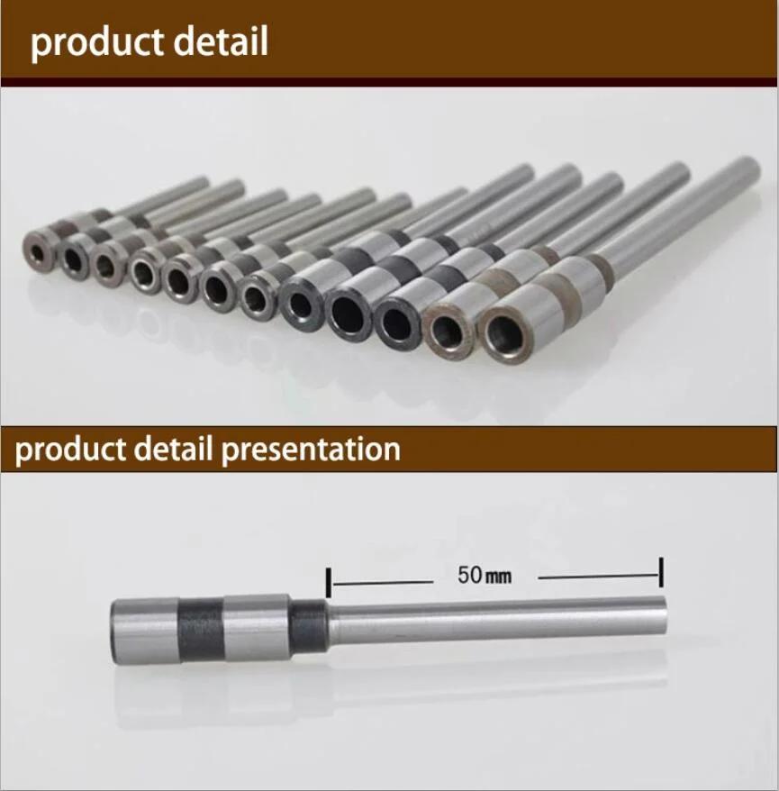 Paper Drill Bit for Packing Use Hollow Type Drill Bit Straight