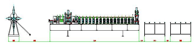 Vineyard Posts Roll Forming Machine