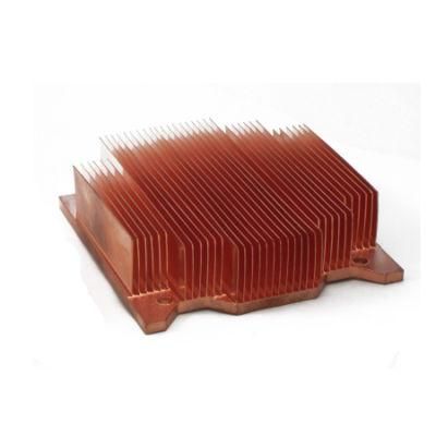 Copper Skived Fin Heat Sink for Svg and Apf and Power and Inverter and Welding Equipment