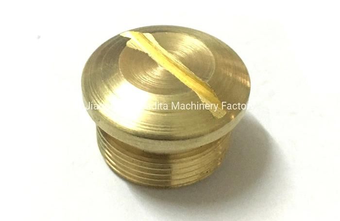 Copper Slotted Screw Custom-Made Machinery Parts