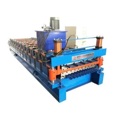 Double Layer Ibr Tile Forming Machine Roof Tile Roll Forming Machine