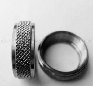 CNC Aluminum Round Head Knurling Screw Parts for Medical Instruments