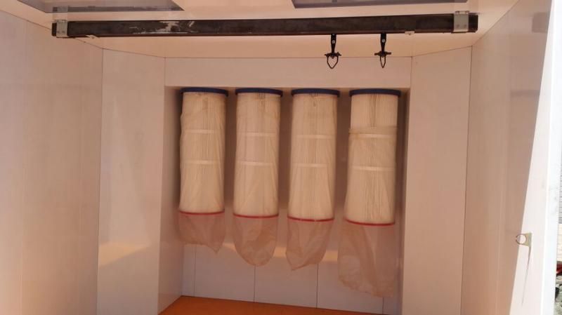 Filter Replacement for Powder Spray Booth