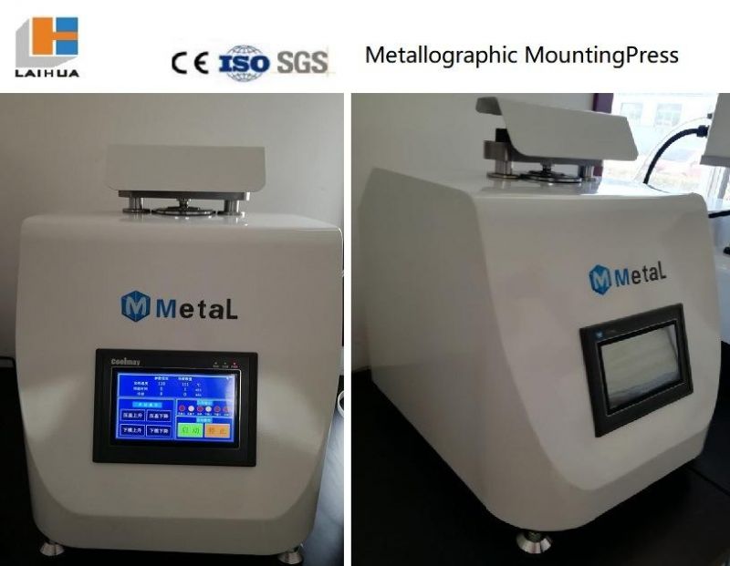 Double Head Metallographic Sample Hot Mounting Press