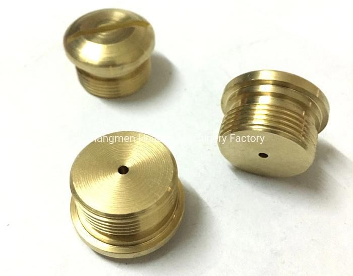 Copper Slotted Screw Custom-Made Machinery Parts