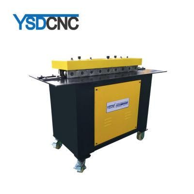 SA-15 Ventilation Sheet Metal Air Duct Square Pipe Snap Lock Former Machine Price for Sales