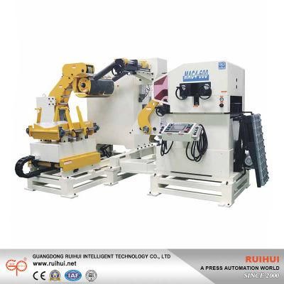 Uncoiler Straightener Machine in Automatic Factory (MAC4-600)