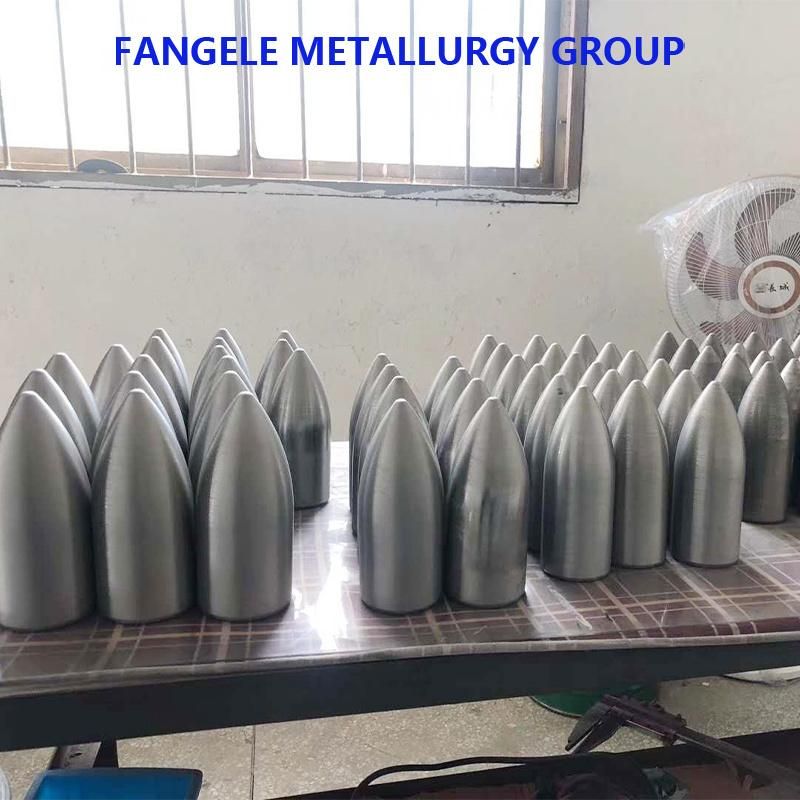 Molybdenum Base Plug for Cross Piercing Mill to Make Stainless Steel Pipes