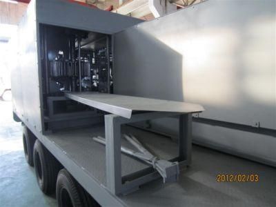 914-610 Large Span K Span Roll Forming Machine Produced on Construction Site in Trail Car