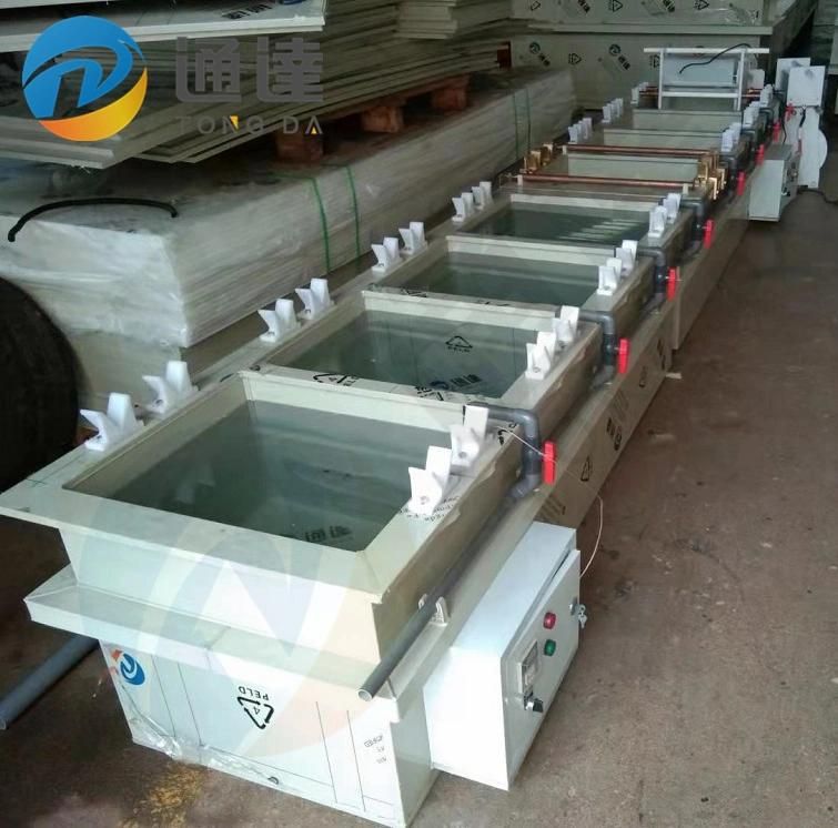 Tongda Electroplating Equipment Zinc Ncikel Chrome Copper Tin Pating Tank for Sale