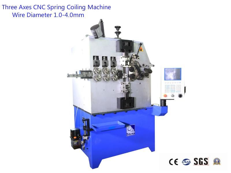 Hyd Spring Coiling Machine Wire Forming Coiler Machine with Two Axis