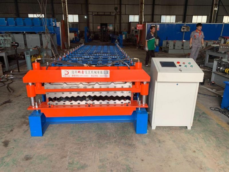 Double Layer Metal Roof Cold Roll Forming Machine/Galvanized Sheet Metal Machine