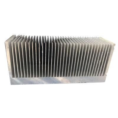 High Power Dense Fin Aluminum Heat Sink for Apf and Radio Communications and Svg and Electronics and Inverter and Power and Welding Equipment